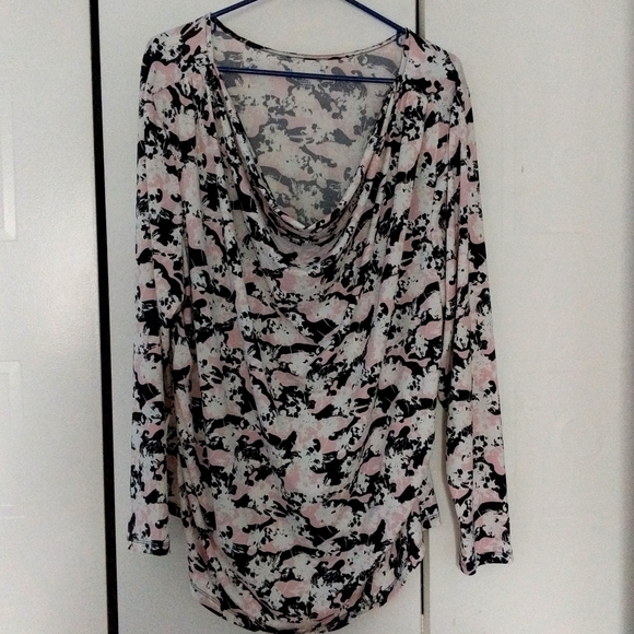 Lane Bryant Tops - Lane Bryant cowl neck front blouse